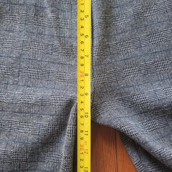 Northern Reflections Grey Plaid Pant, sz Large - Picture 5 of 7
